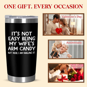 ARVEXO 20 oz tumbler stainless steel body highlights durability for daily use