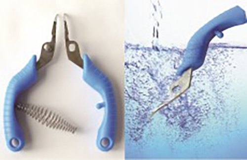Asahi Industry Fish Bone Tweezers III detachable parts simplify thorough cleaning and sanitation