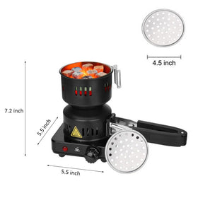 ASANMA ETL charcoal starter durable steel housing resists heat