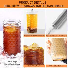 ASANMEYO airtight lids keep beverages fresh when stored or on the go