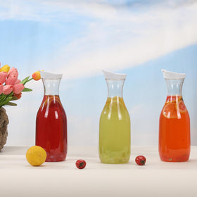 ASANMEYO versatile carafe for juice, tea, water, or lemonade at gatherings.