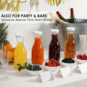 ASANMEYO 50oz carafe stands 12 inches tall for easy on-counter use.
