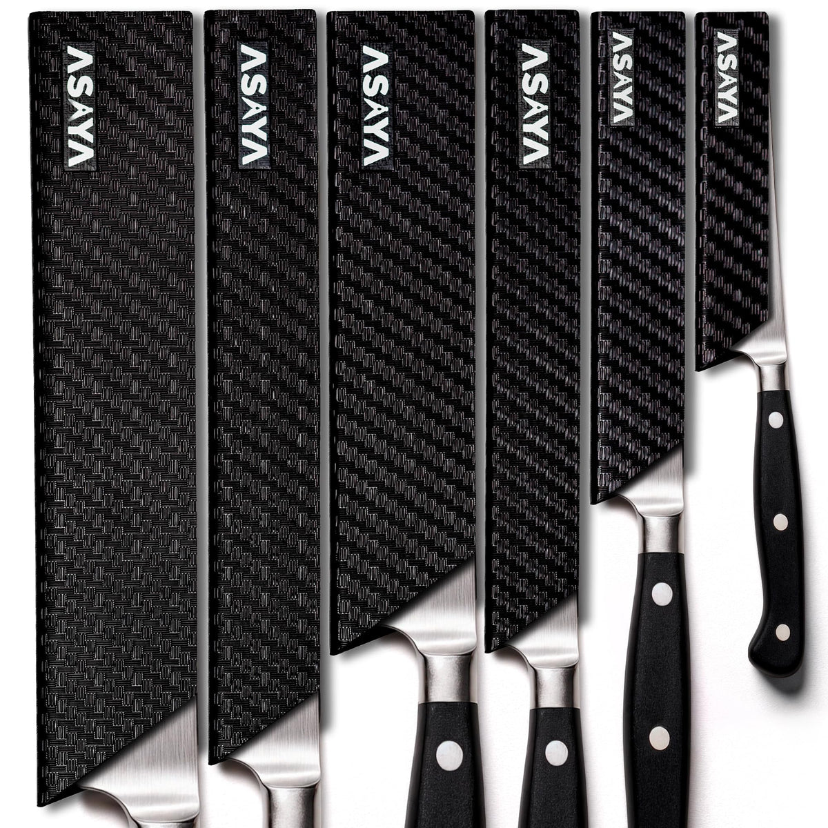 Asaya knife edge guards pack protects blades during storage and transport