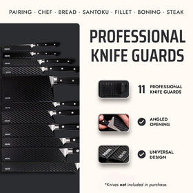 Asaya universal edge guards with angled opening fit various handles.