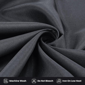 Easy-care feature lets you wipe clean or machine wash after events.