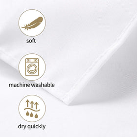 Ascoza napkins are machine washable for quick post-event cleanup