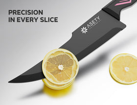 ASETY 3.5-inch paring knife ideal for peeling and delicate work