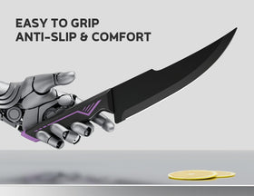 ASETY kitchen scissors included for snipping herbs and more.