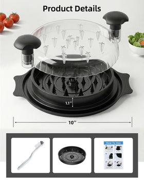 ASHDOL versatile tool suits chicken, pork, beef, and vegetables for various meals.
