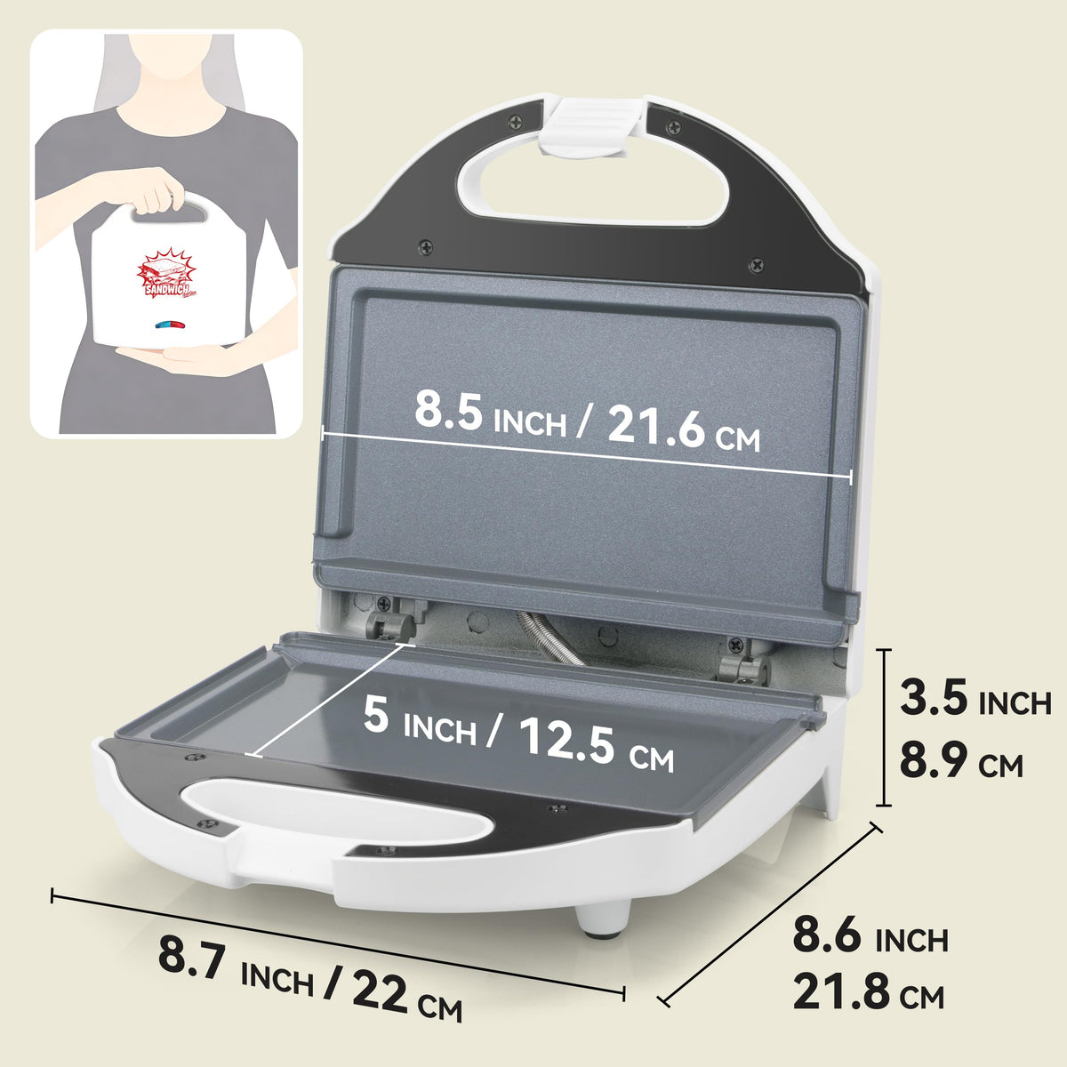 AshGlen easy-clean plates simplify cleanup after meals