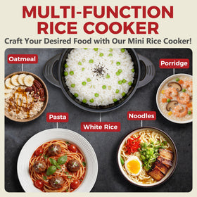 AshGlen ceramic non-stick coating simplifies cleanup after cooking delicious bowls.