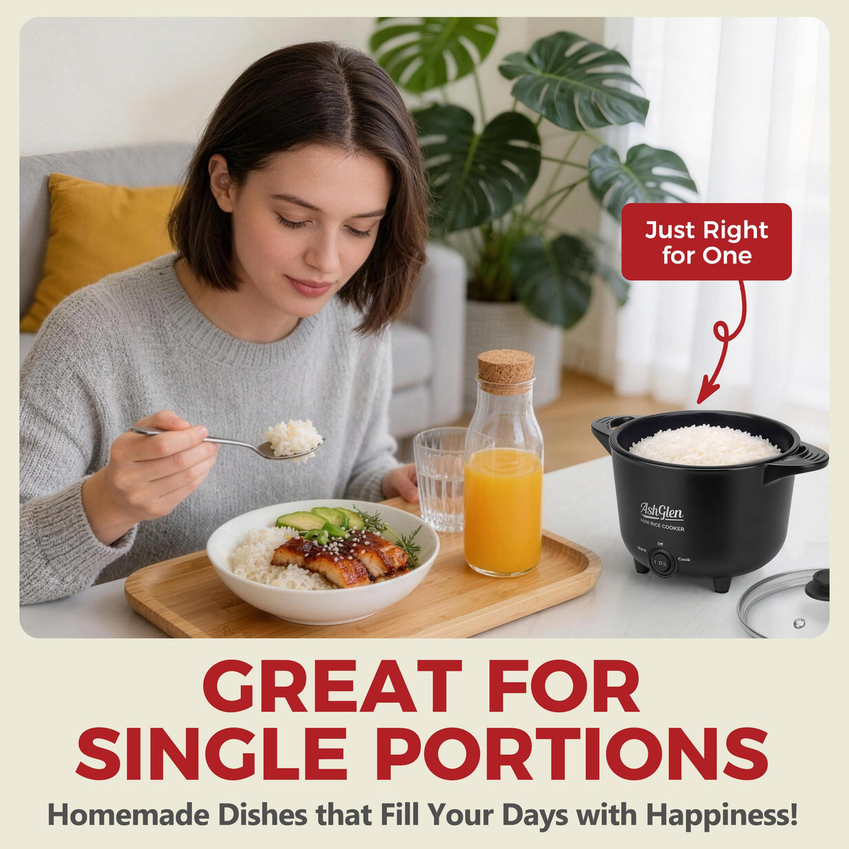 AshGlen graphite cooker shown with a gift-box packaging.