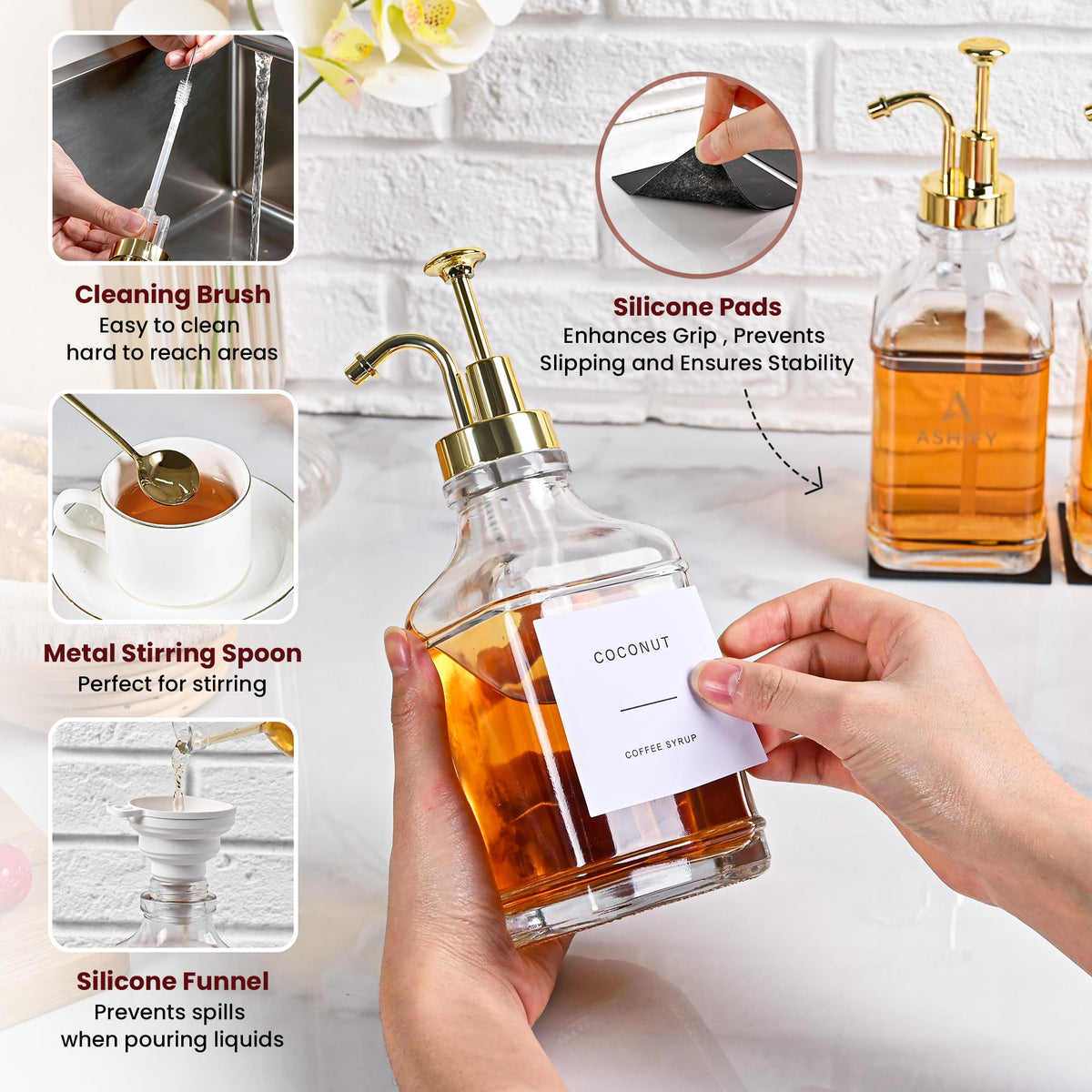 ASHIFY complete coffee bar kit ideal as a thoughtful gift