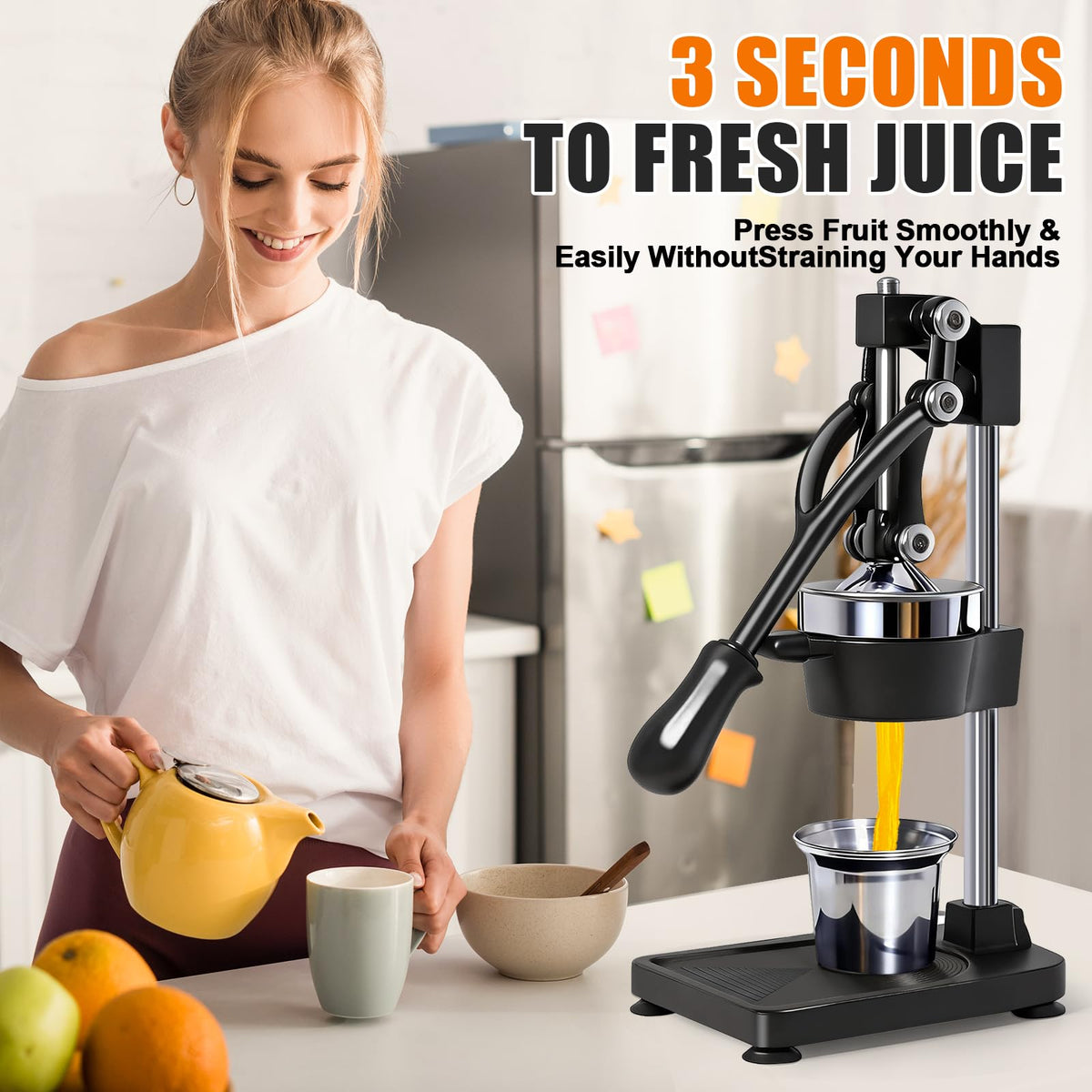 ASIALEO juicer parts are easy to disassemble for quick cleanup
