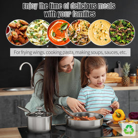ASKSCICI apron provides practical protection while cooking