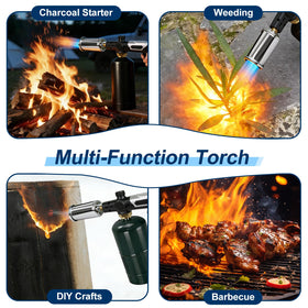 Asnfanl professional torch bbq-coals-ignition quickly lights charcoal for barbecues