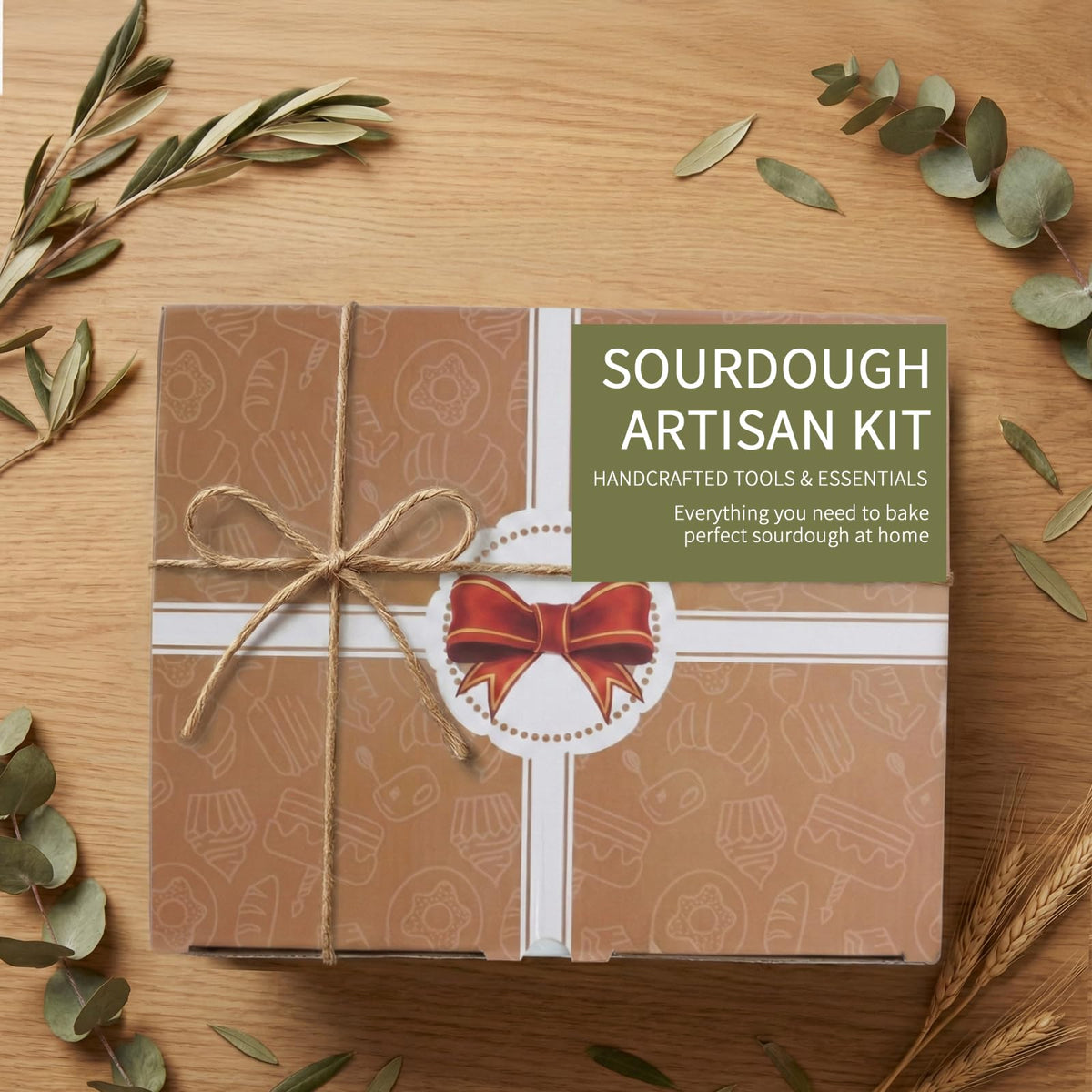 ASOBEAGE complete baking gift kit for sourdough and artisan bread
