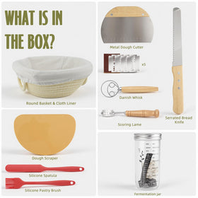 ASOBEAGE dough scraper for easy dough handling and cleanup