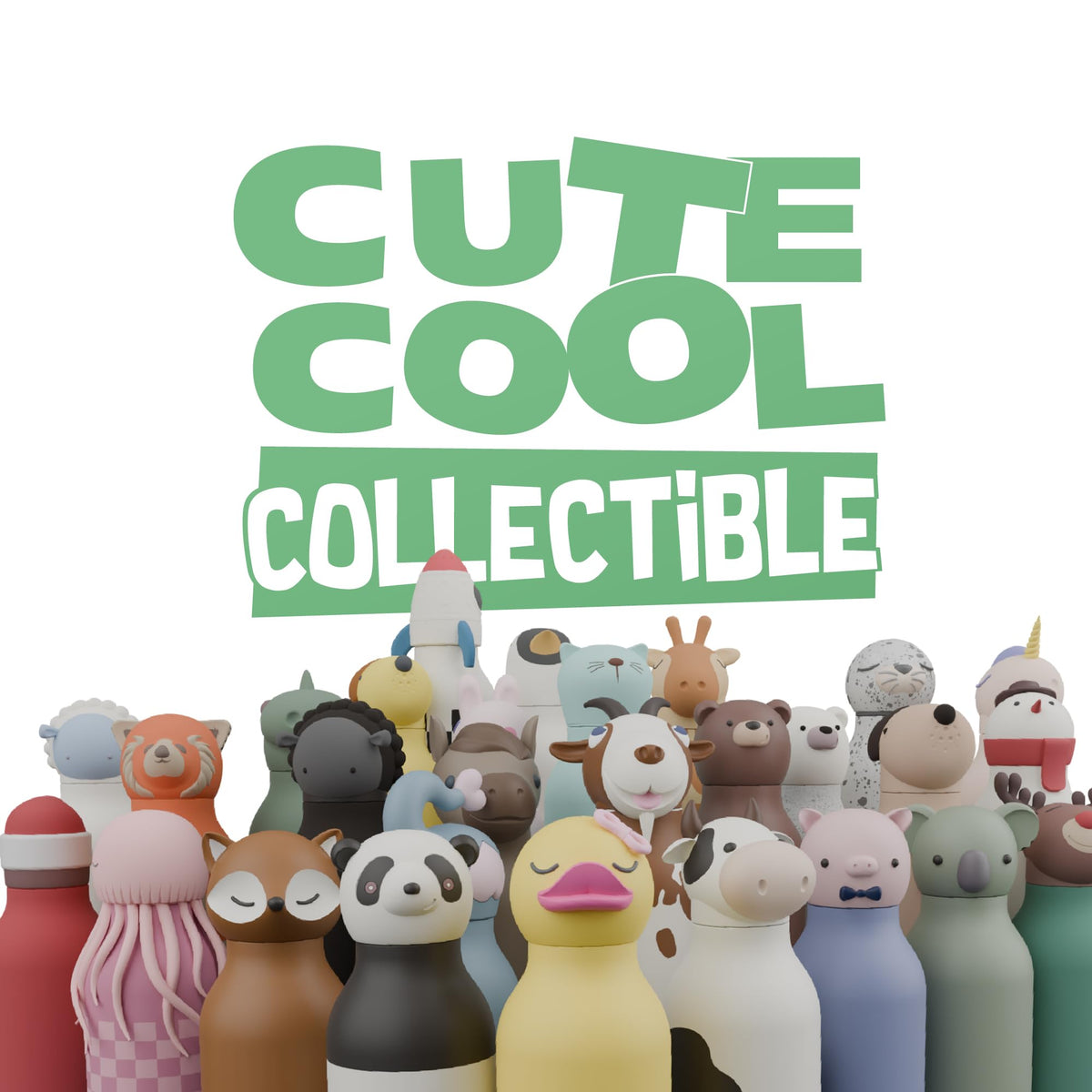 Asobu Bestie Bottle giraffe head design is kid-friendly and durable for daily use.