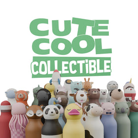 Asobu Bestie Bottle giraffe head design is kid-friendly and durable for daily use.