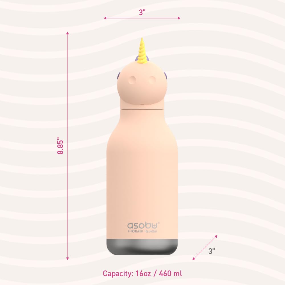 asobu Bestie Bottle fits in school bags and backpacks for convenient hydration