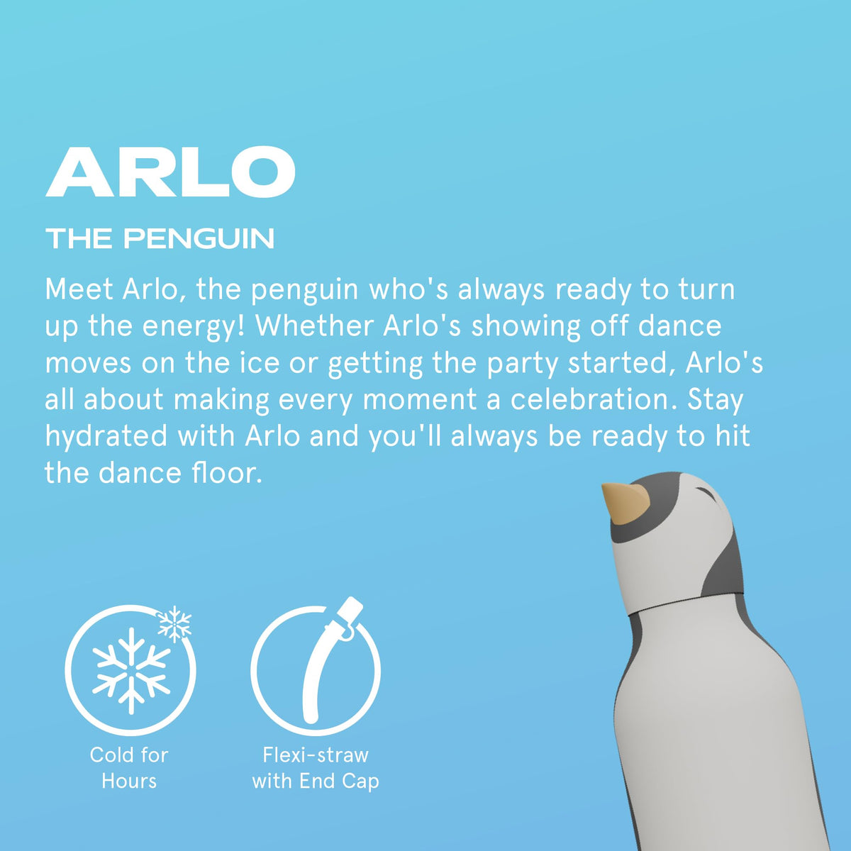 Asobu Bestie bottle with screw-on lid provides spill-prevention for daily school use.