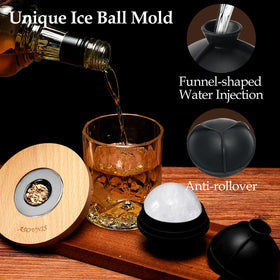 Asovnis whiskey stones keep drinks chilled without dilution