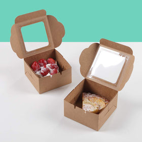 Asrnten Bubbley assembly-ready pastry box facilitates fast, tidy packaging.