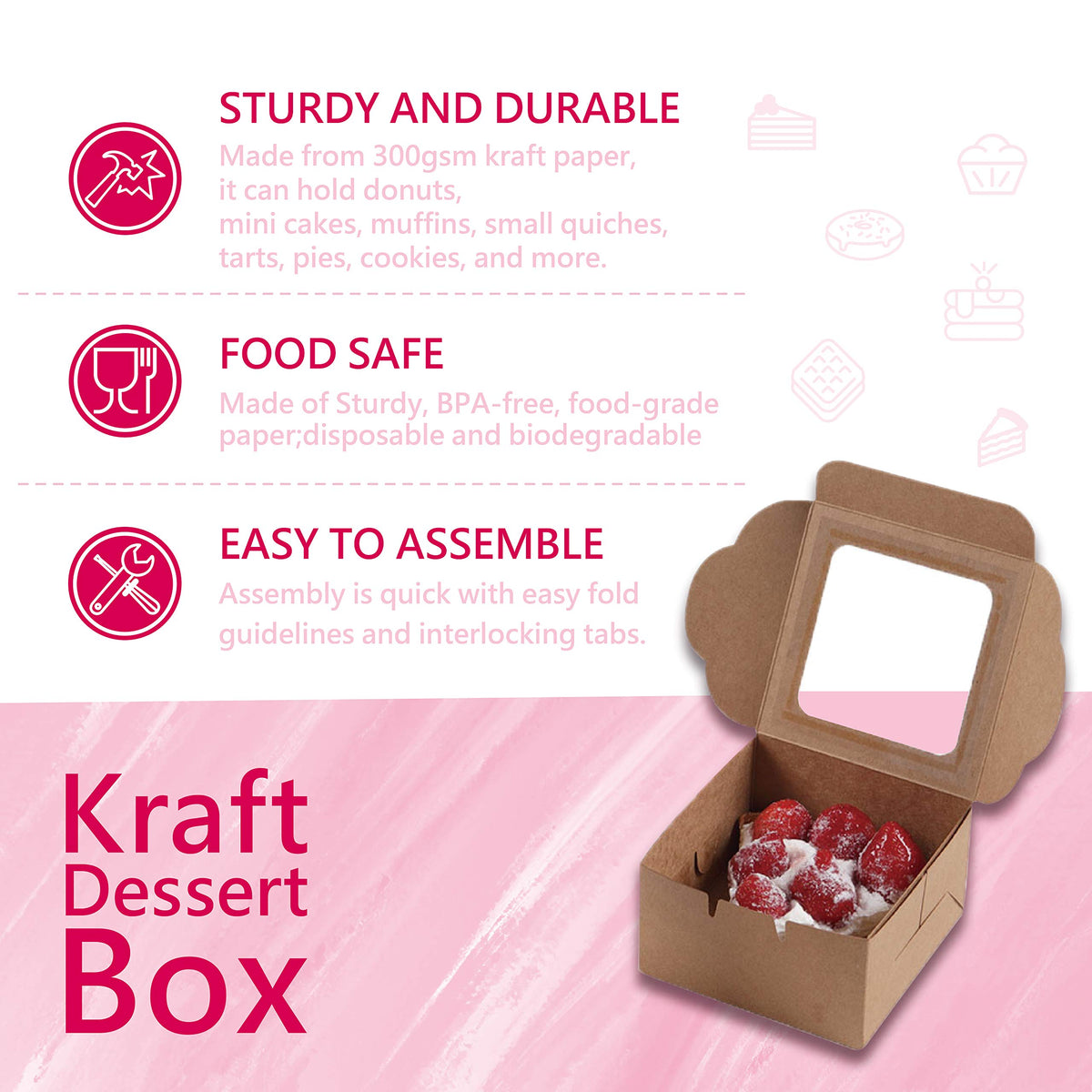 Asrnten Bubbley BPA-free, food-safe design keeps treats safe during transport.