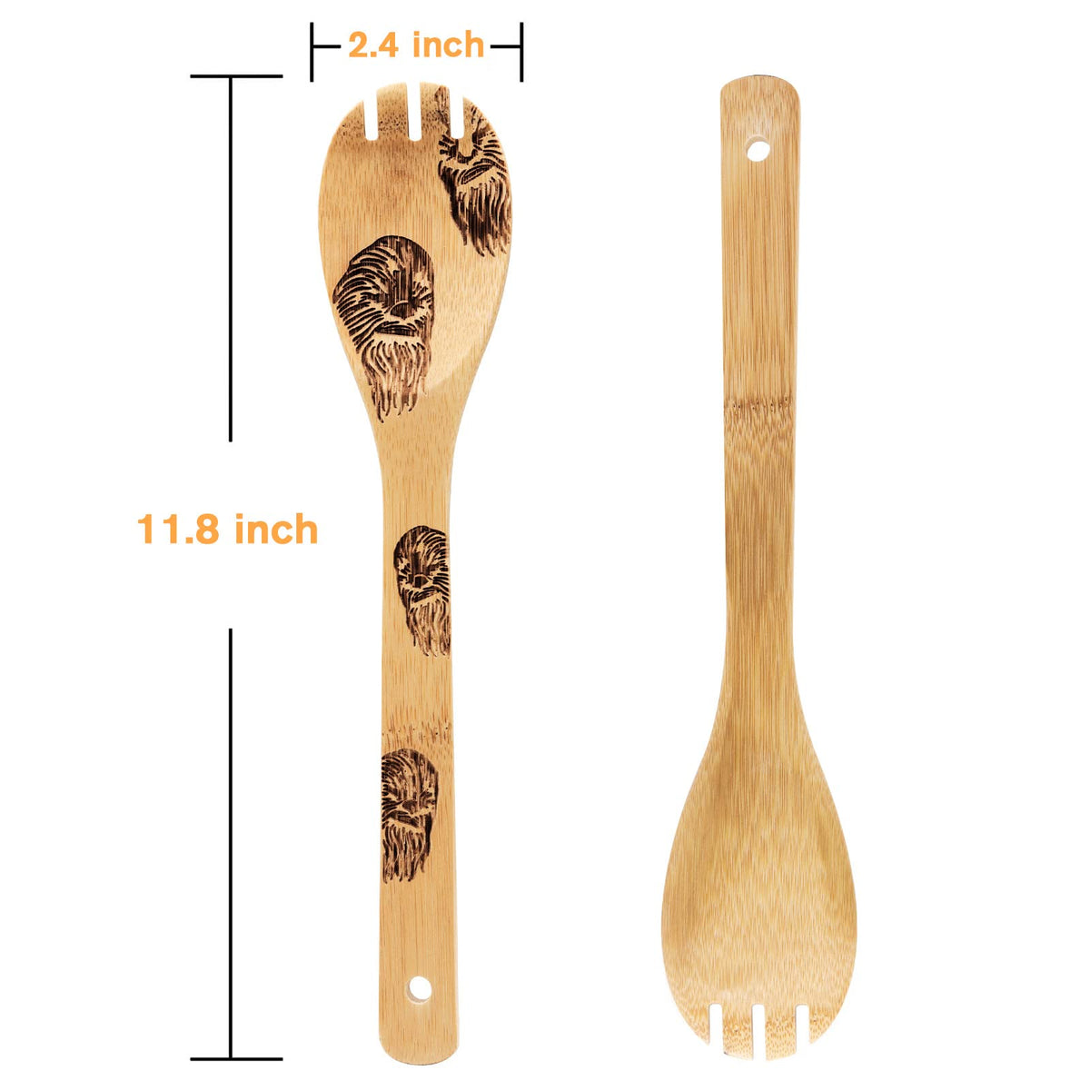 Asrnten Star War slotted spoon ideal for sauces and stirring without scratching.