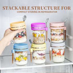 AsstarJTK colorful lids offer organized storage and style.