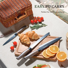Astercook 3.5-inch paring knife for detail work.
