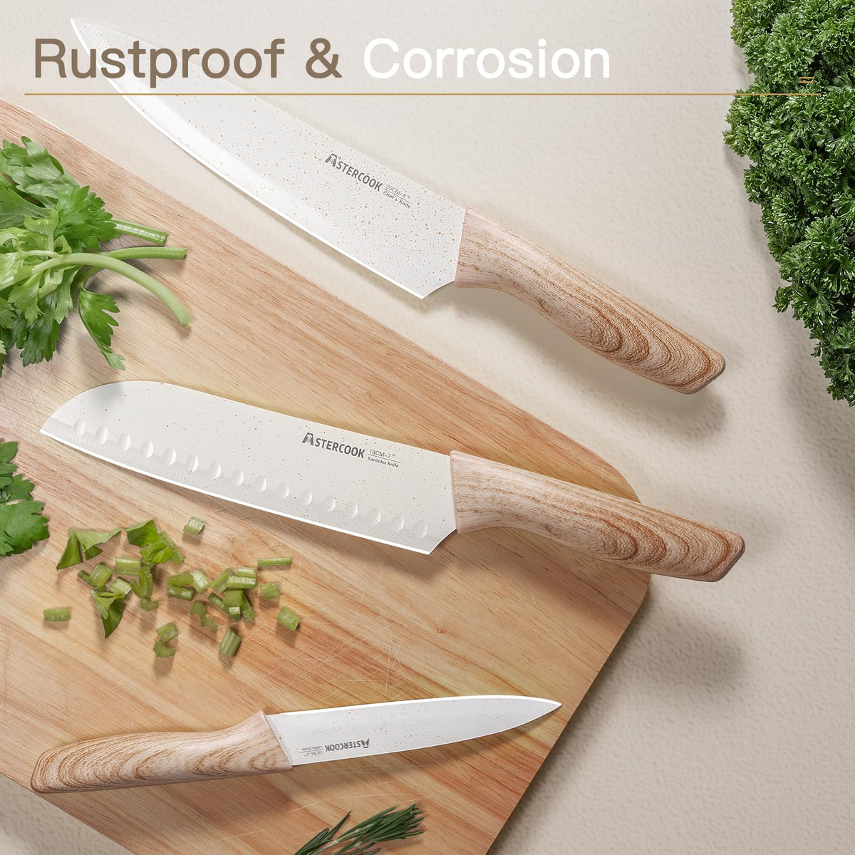Astercook 5-inch utility knife for everyday tasks