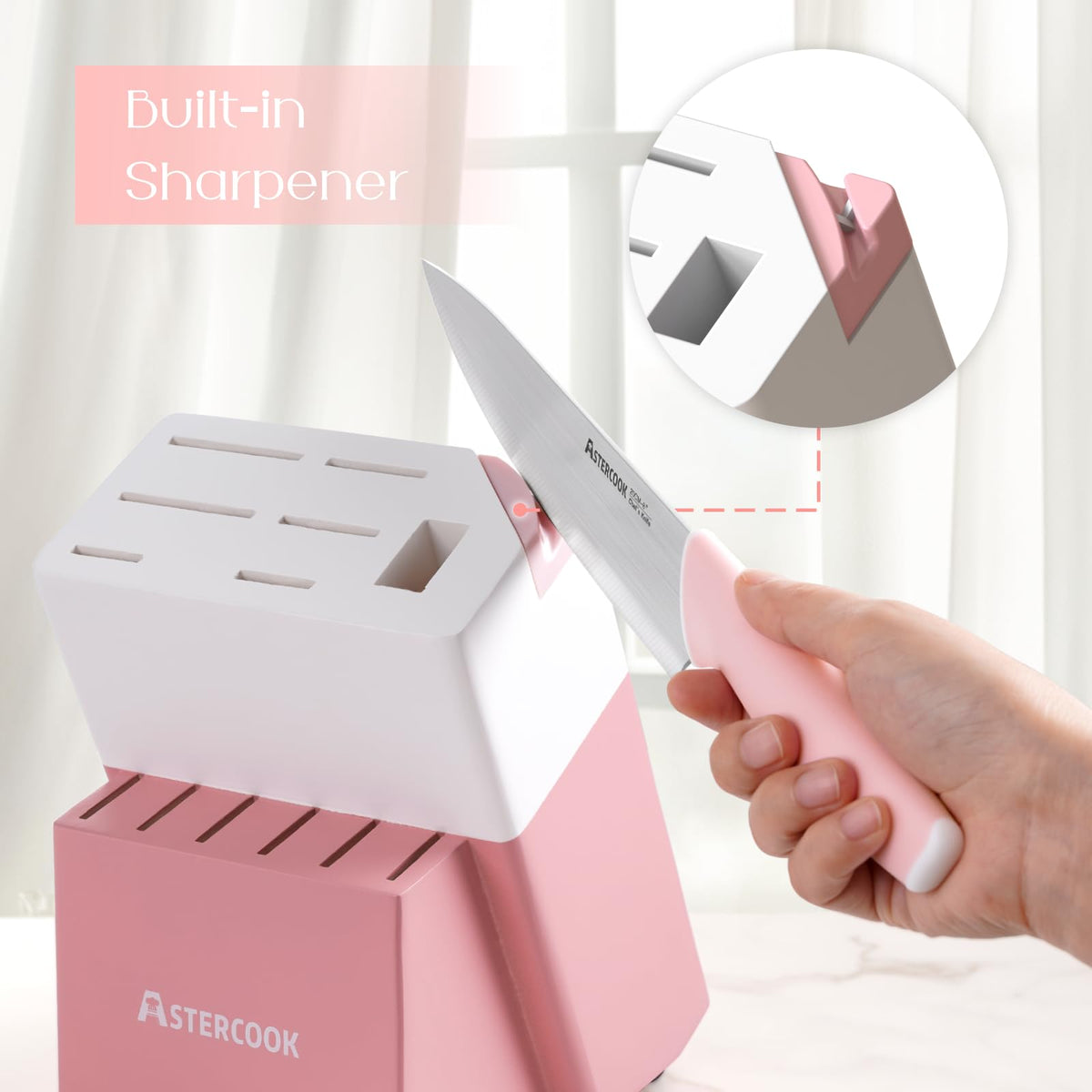 Astercook 5-inch utility knife for peeling and trimming tasks.