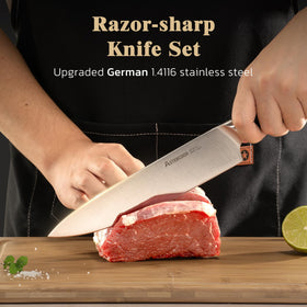 Astercook 6-inch boning knife for precise trimming and deboning.