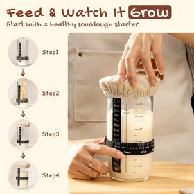 Astercook bread sling for clean transfer of dough