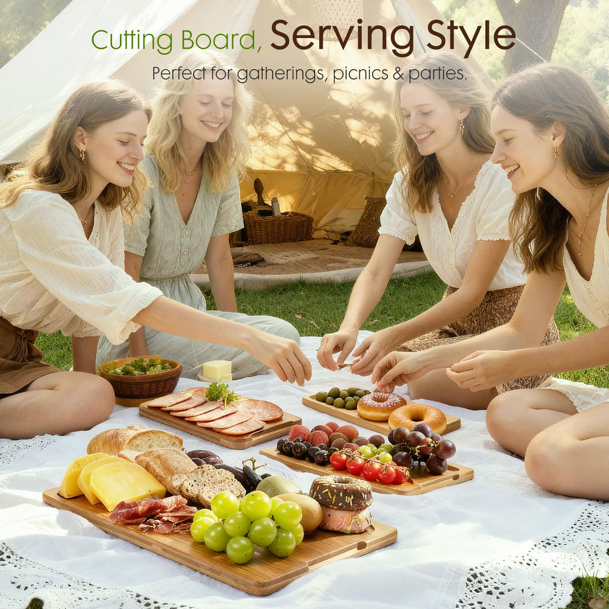 Astercook cutting board 12x8 suits everyday chopping tasks.