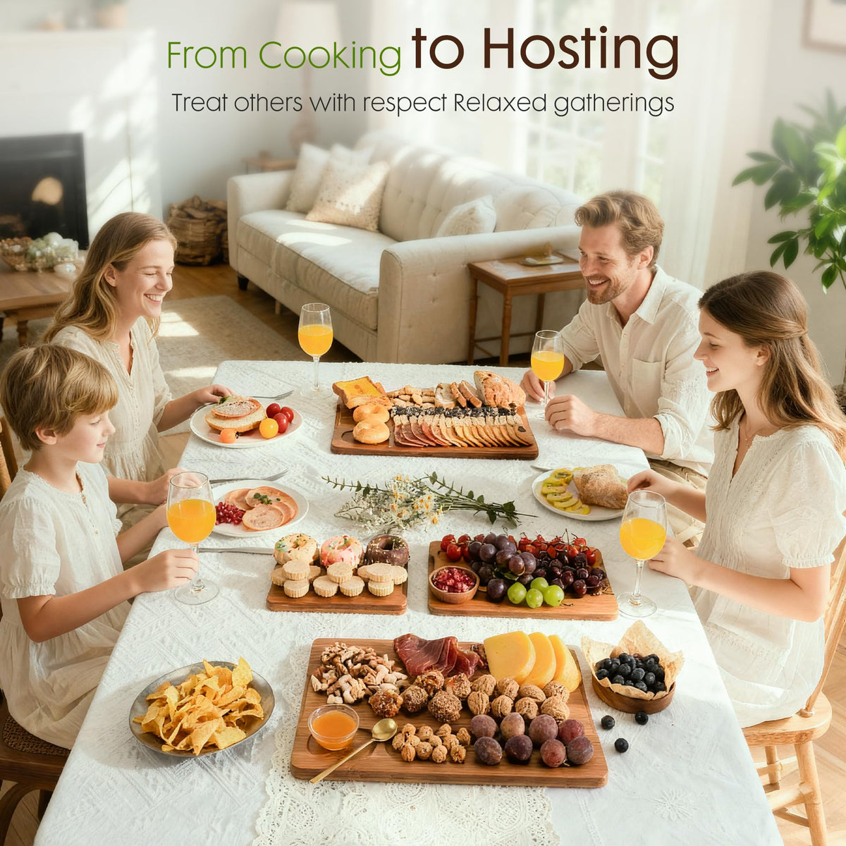Astercook cutting board 15x10 offers a large prep surface.