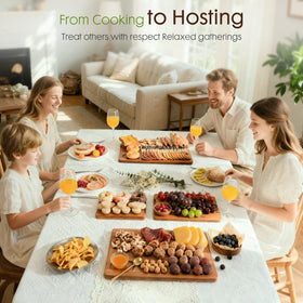 Astercook cutting board 15x10 offers a large prep surface.