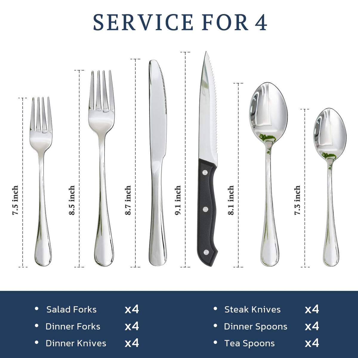Astercook 24-piece set complements a stylish dinner party setup