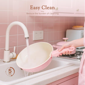 Astercook durable aluminum construction ensures long-lasting performance and even heat.