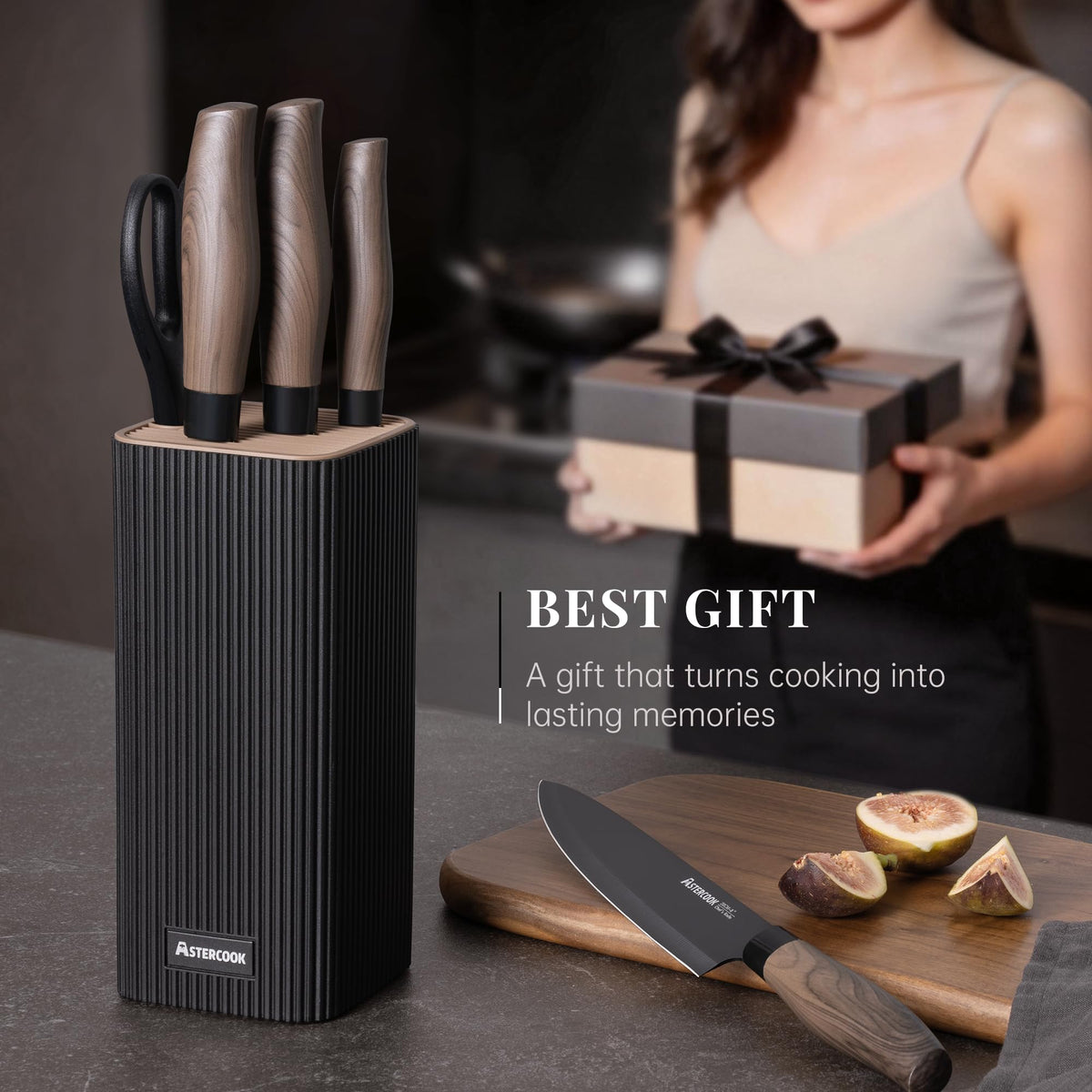 Astercook gift-ready packaging makes a thoughtful kitchen upgrade gift