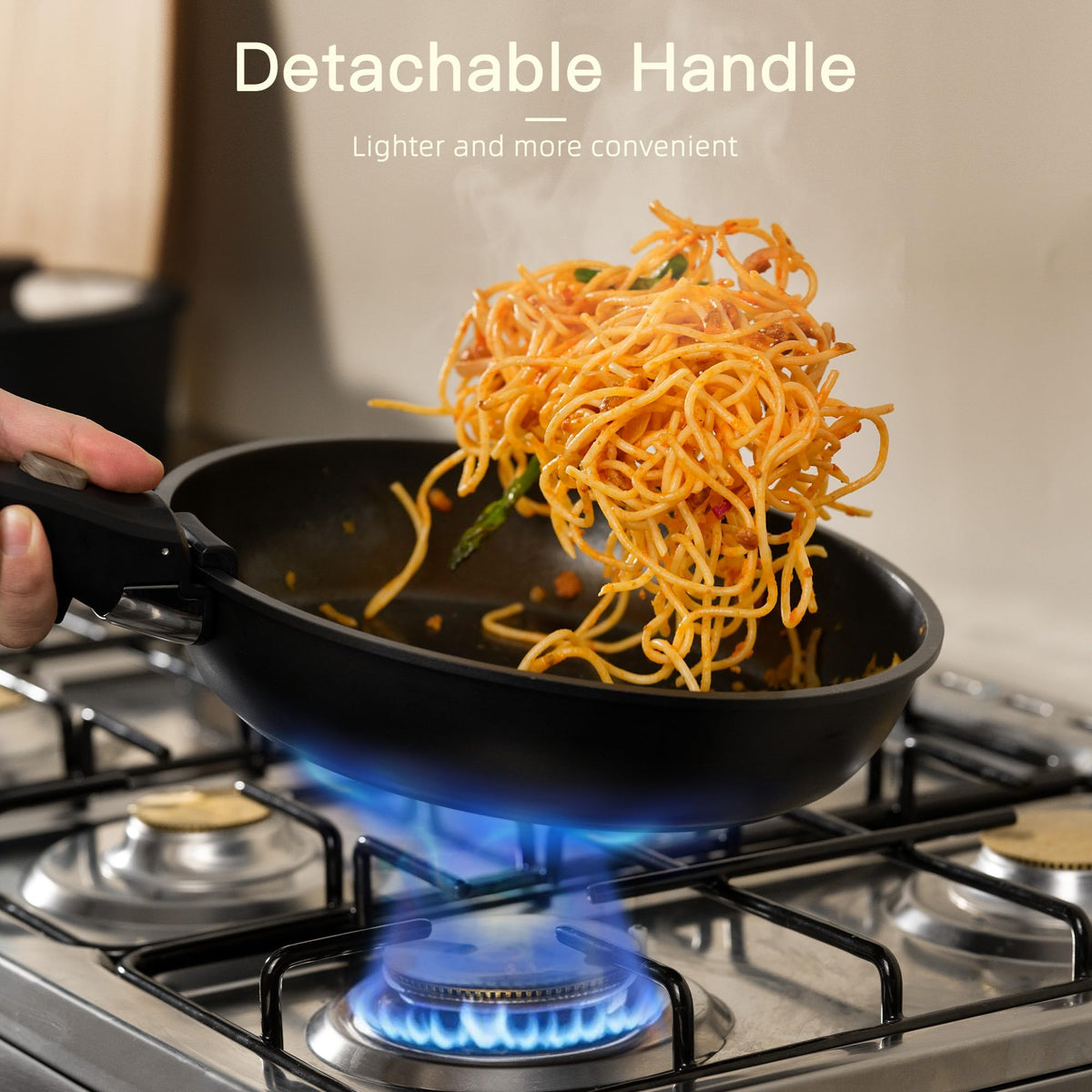 Astercook induction-ready cookware for even heat across compatible stoves