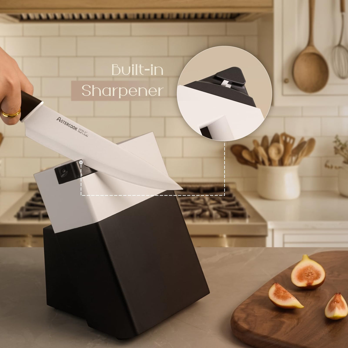 Astercook kitchen shears included for versatile kitchen tasks