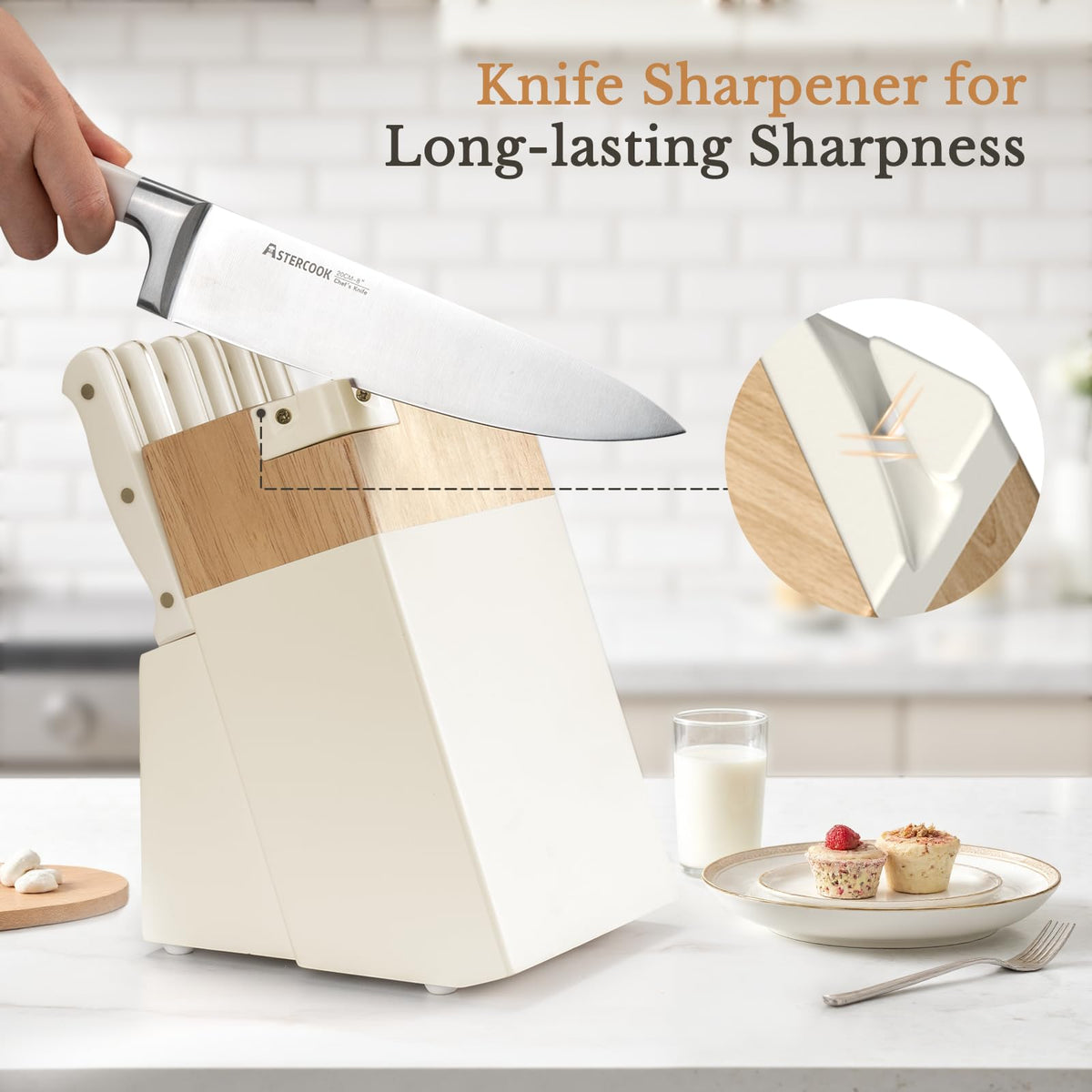 Astercook kitchen shears for snipping herbs and trimming