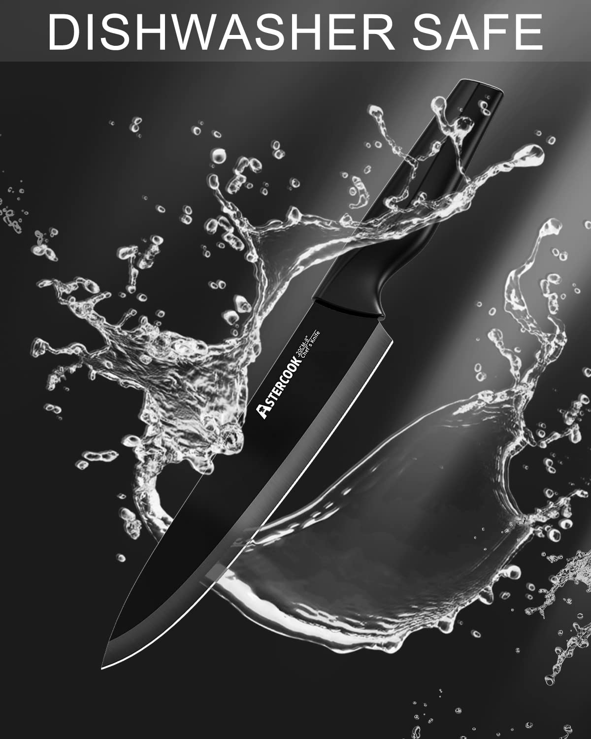 Astercook 3.5-inch paring knife for peeling and detail work