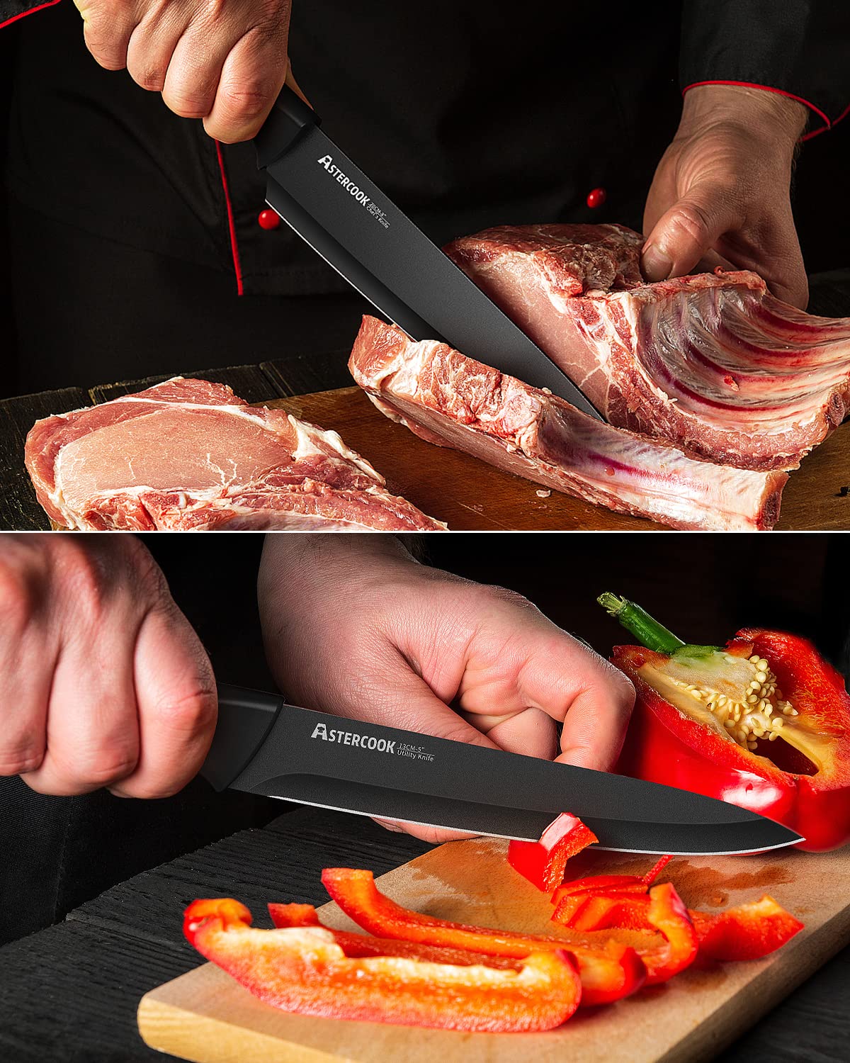Astercook 5-inch utility knife versatile everyday performer