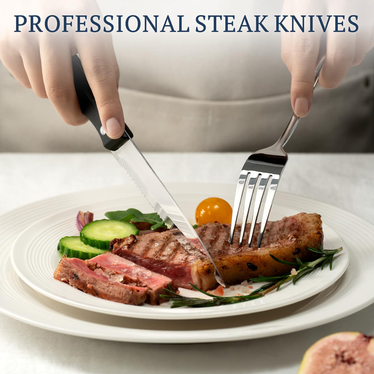 Astercook polished stainless spoons shine on the table, adding a touch of sophistication