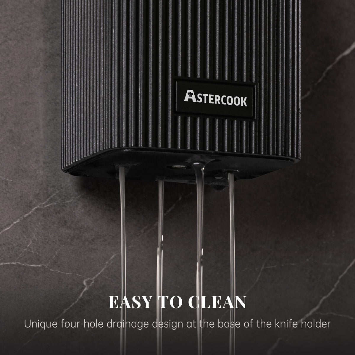 Astercook precision-balanced cutting image showcases effortless slicing and reduced wrist fatigue