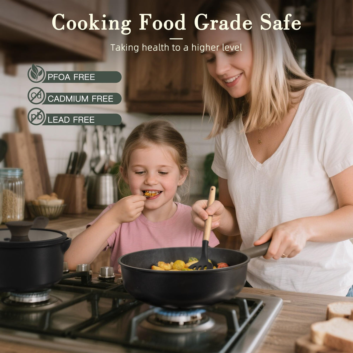 Astercook silicone mat and pan protectors reduce scratches and heat damage
